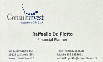 Biglietto da visita della societ