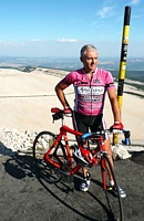 Io e la mia bici sul mitico Mont Ventoux